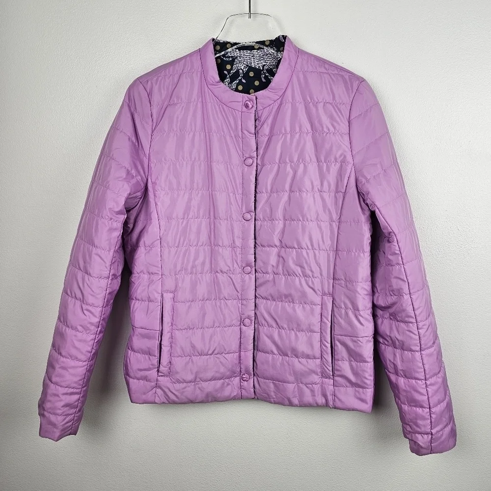 Kate Spade New York Reversible Quilted Jacket NWT, size Medium